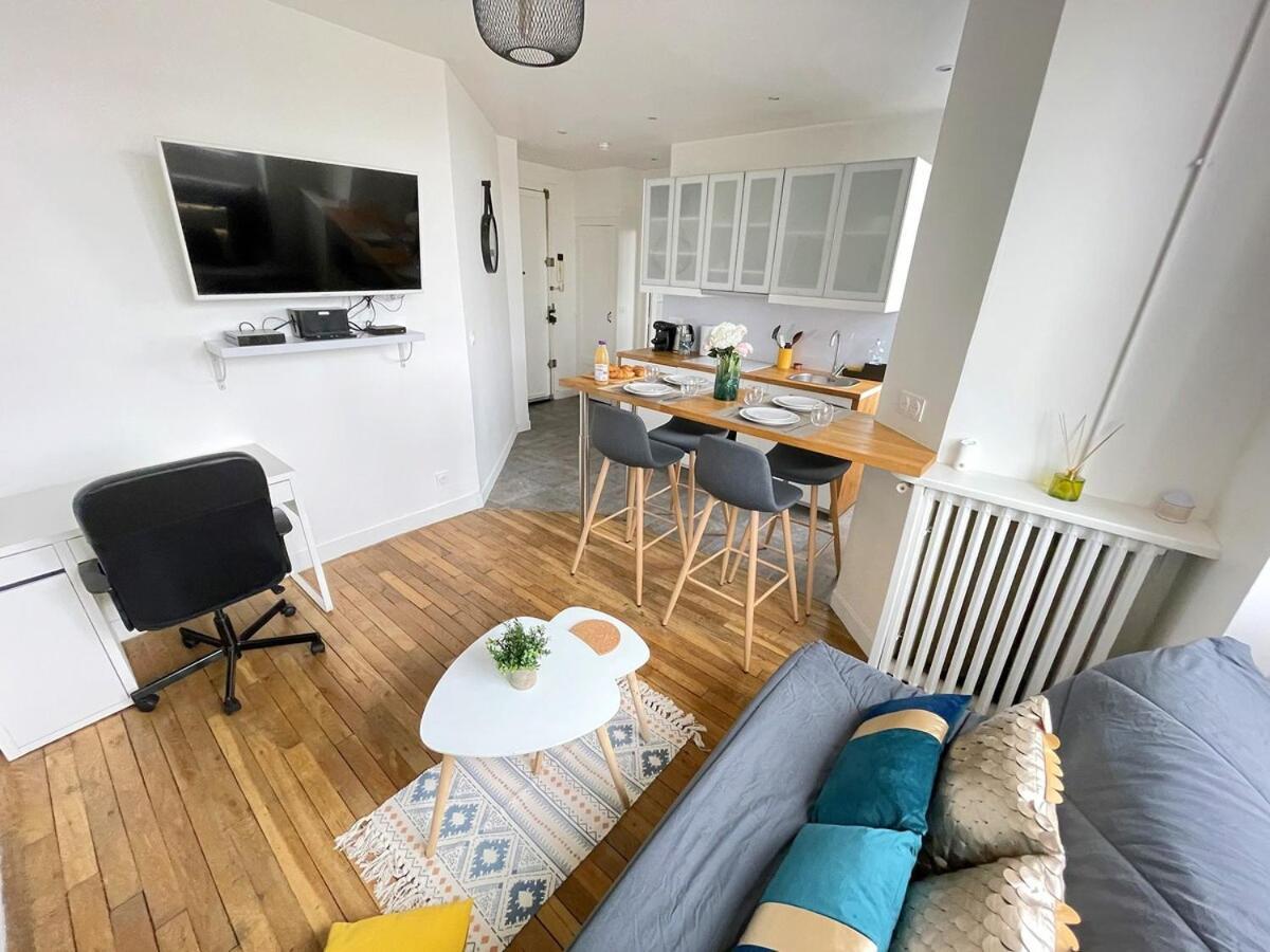 Tea&Chill T2 La Tete Dans Les Nuages - Proche Gare Apartman Aulnay-sous-Bois Kültér fotó